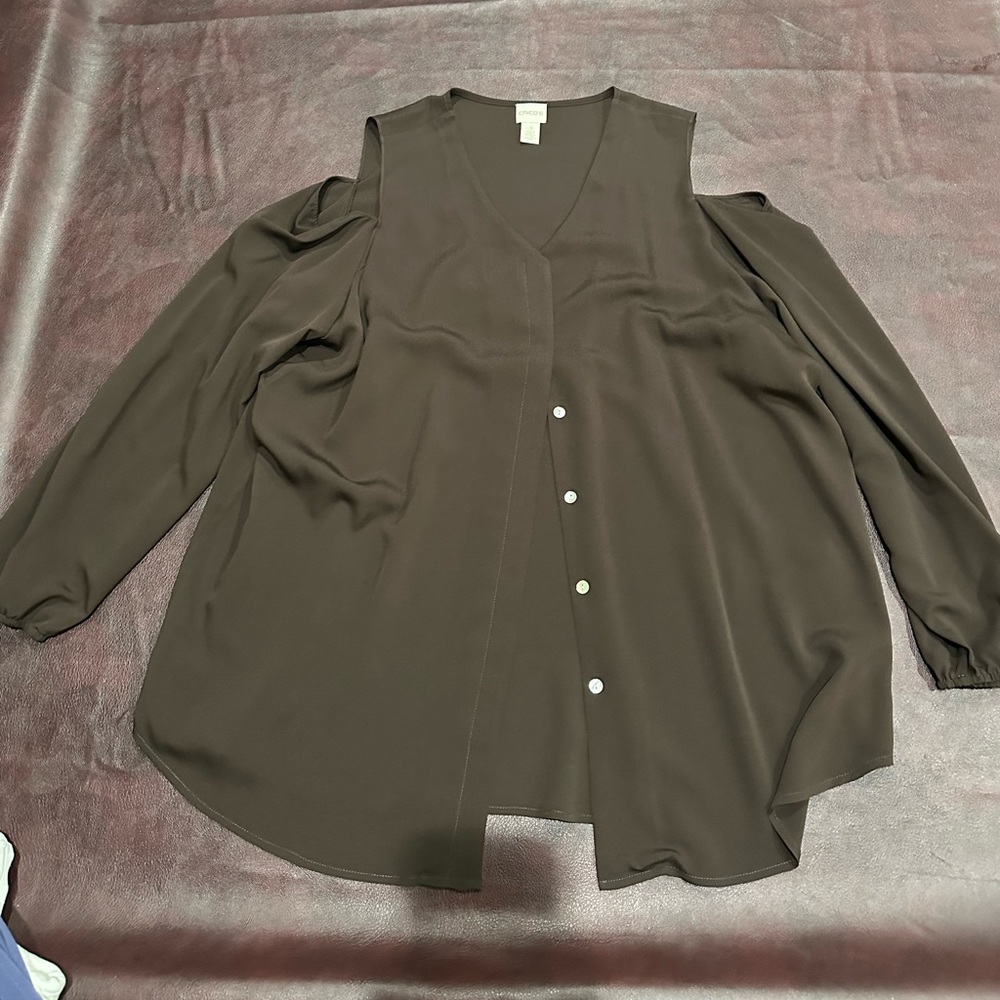 Chicos size 3 vintage blouse